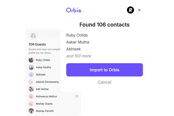 Event Guests, Instantly Captured.