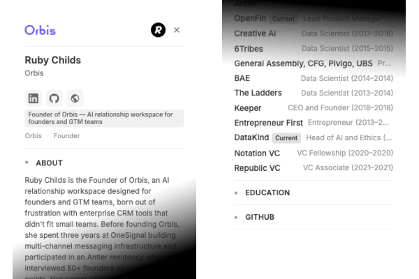 Visit a Profile. Get the Full Picture.